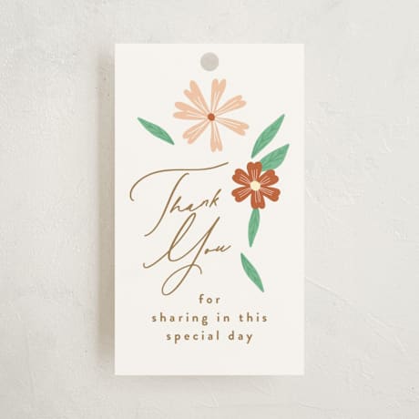 Children's Birthday Party Favor Tags
