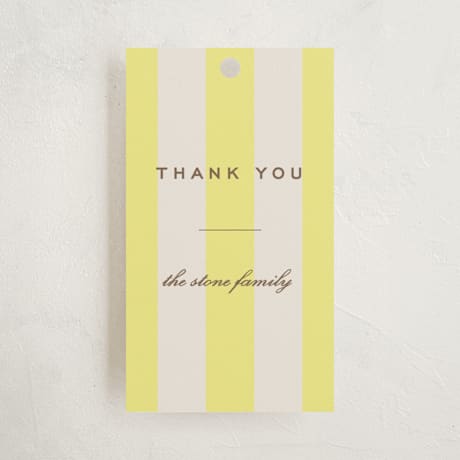 Children's Birthday Party Favor Tags