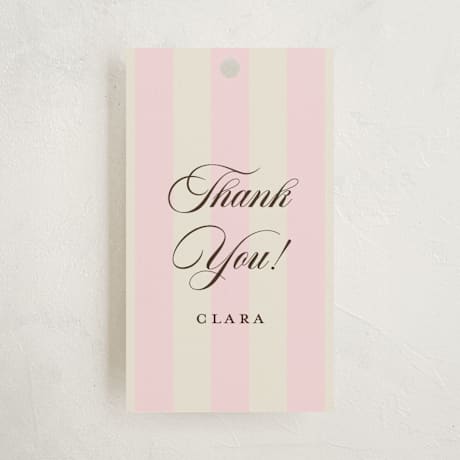 Children's Birthday Party Favor Tags