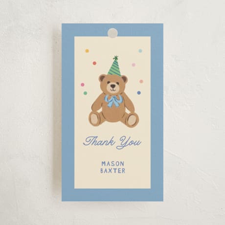 Children's Birthday Party Favor Tags