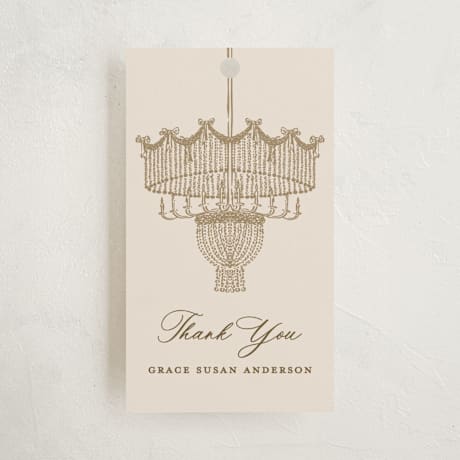 Debutante Party Favor Tags