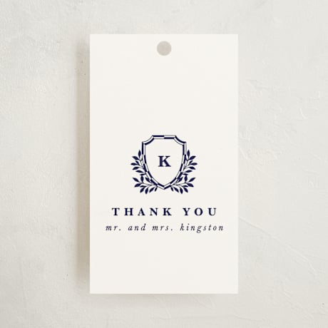 Debutante Party Favor Tags