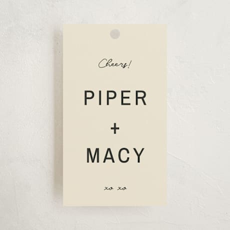 Debutante Party Favor Tags