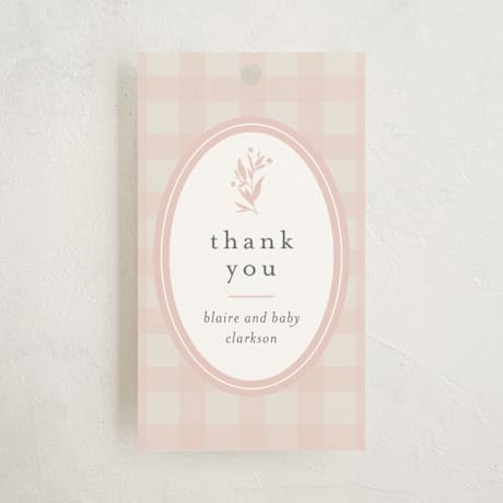 Baby Shower Favor Tags