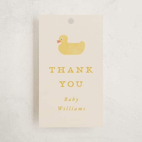 Baby Shower Favor Tags