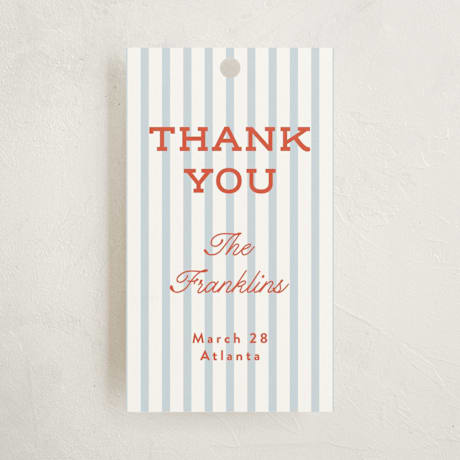 Baby Shower Favor Tags