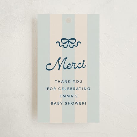 Baby Shower Favor Tags