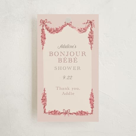 Baby Shower Favor Tags