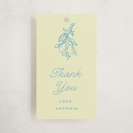 Baby Shower Favor Tags