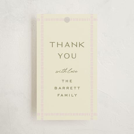 Baby Shower Favor Tags