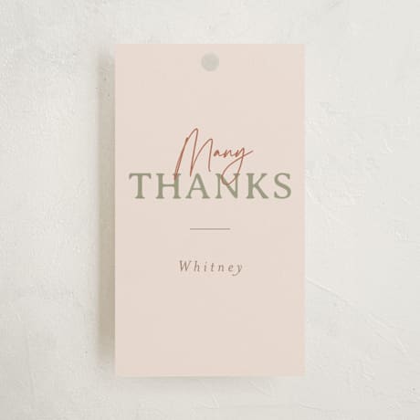 Baby Shower Favor Tags