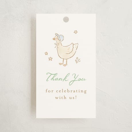 Baby Shower Favor Tags
