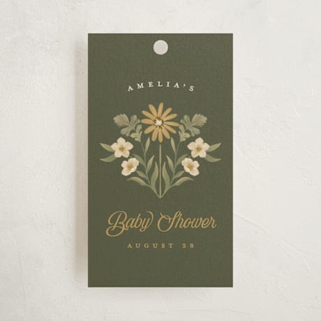 Baby Shower Favor Tags