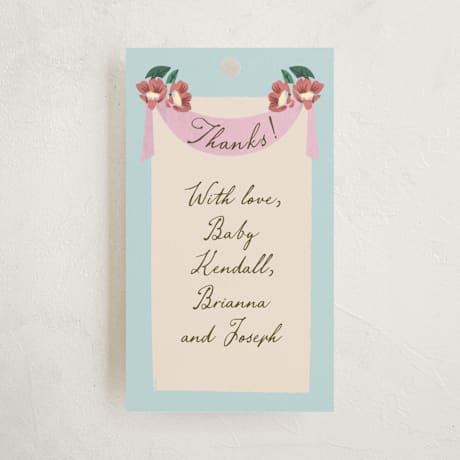 Baby Shower Favor Tags
