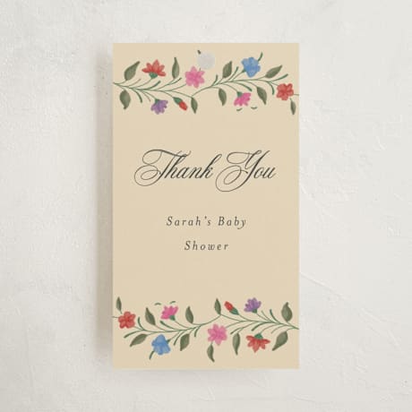 Baby Shower Favor Tags