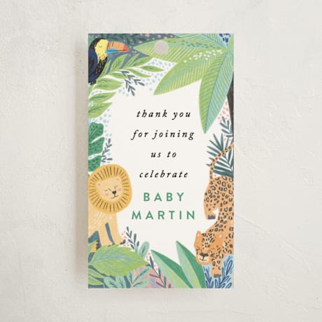 Baby Shower Favor Tags