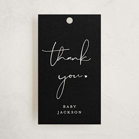 Baby Shower Favor Tags