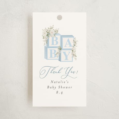Baby Shower Favor Tags