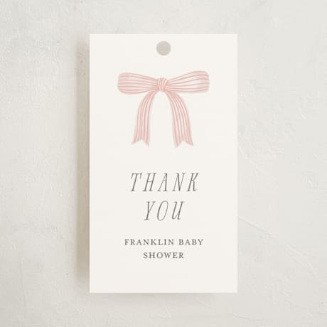 Baby Shower Favor Tags
