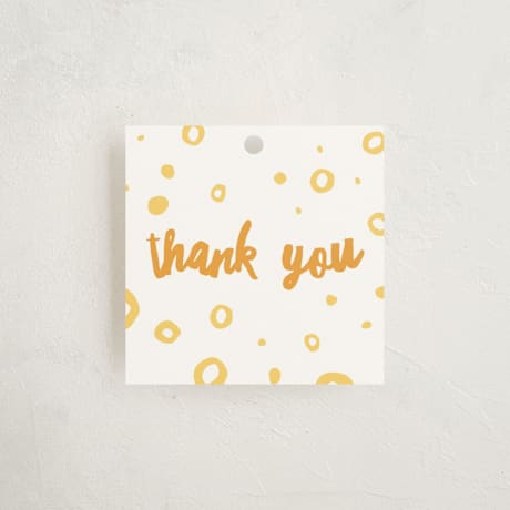 Children's Birthday Party Favor Tags