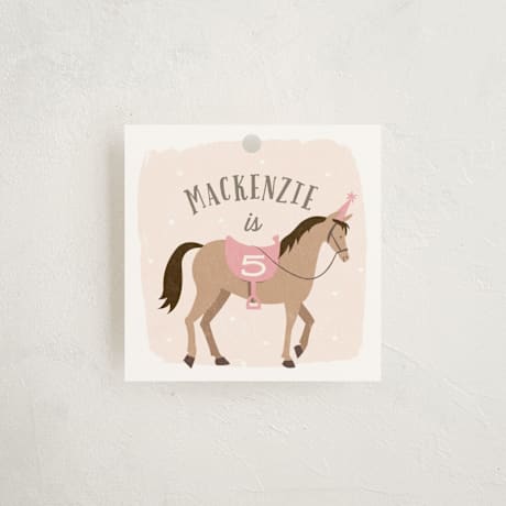 Children's Birthday Party Favor Tags