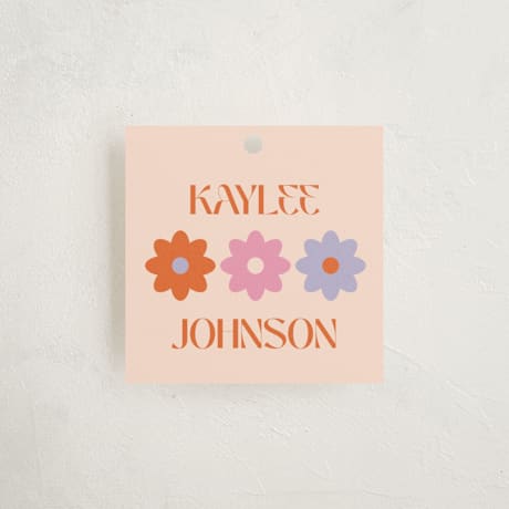 Children's Birthday Party Favor Tags