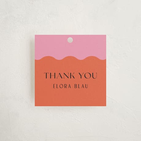Children's Birthday Party Favor Tags