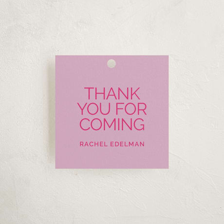 Children's Birthday Party Favor Tags