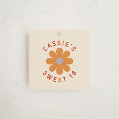 Children's Birthday Party Favor Tags