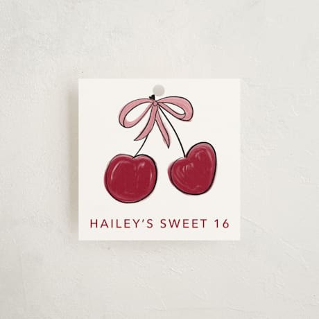 Children's Birthday Party Favor Tags