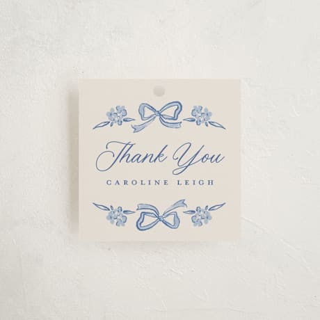 Debutante Party Favor Tags