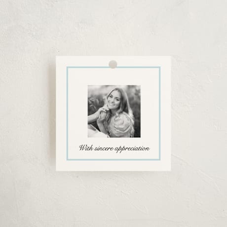 Debutante Party Favor Tags