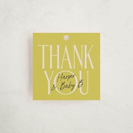 Baby Shower Favor Tags