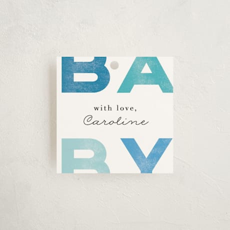 Baby Shower Favor Tags