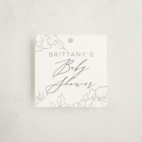 Baby Shower Favor Tags