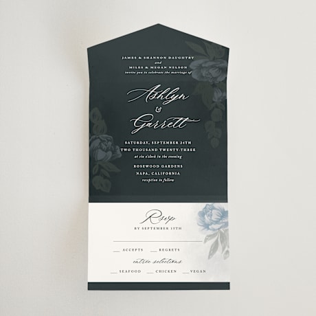 All-in-One Wedding Invitations