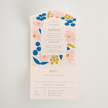 All-in-One Wedding Invitations