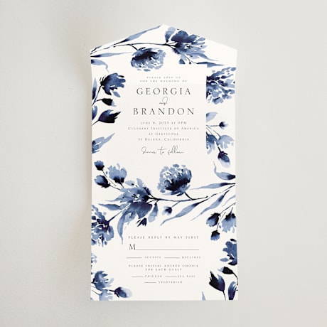 All-in-One Wedding Invitations