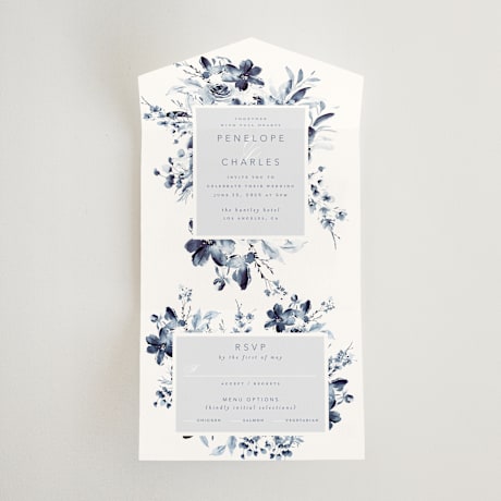 All-in-One Wedding Invitations