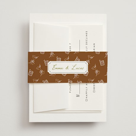 Bridal Shower Belly Bands