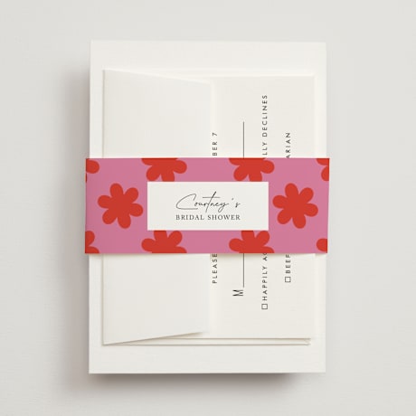 Bridal Shower Belly Bands