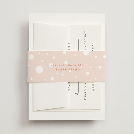 Bridal Shower Belly Bands