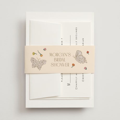 Bridal Shower Belly Bands