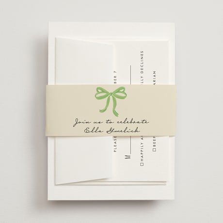 Bridal Shower Belly Bands