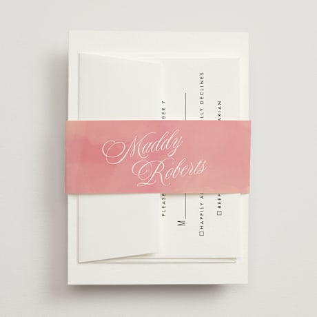 Bridal Shower Belly Bands