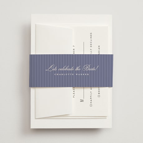 Bridal Shower Belly Bands