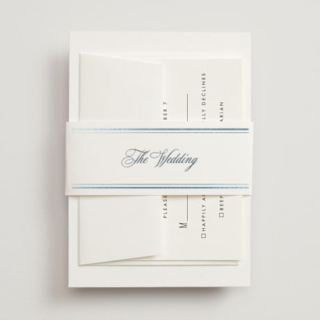 Foil-Pressed Belly Bands