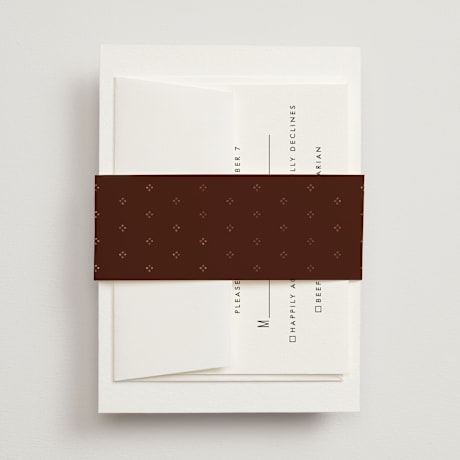 Foil-Pressed Belly Bands