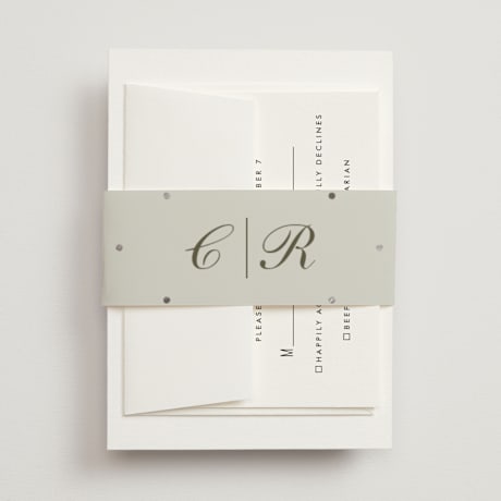 Foil-Pressed Belly Bands
