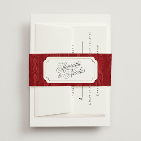 Foil-Pressed Belly Bands